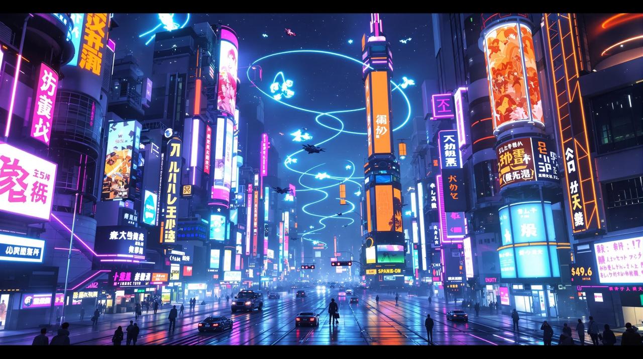 tk视频-赛博朋克：霓虹之城